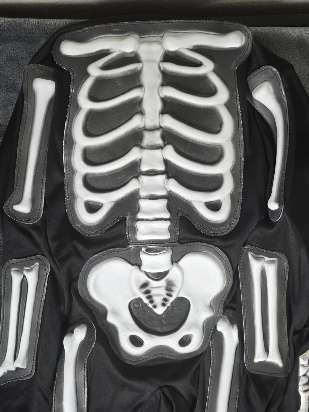 Spirit Skele-Bones Toddler Skeleton Costume - Black & White